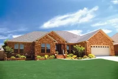French-Style Split-Bedroom House Plan - 2107 Sq Ft