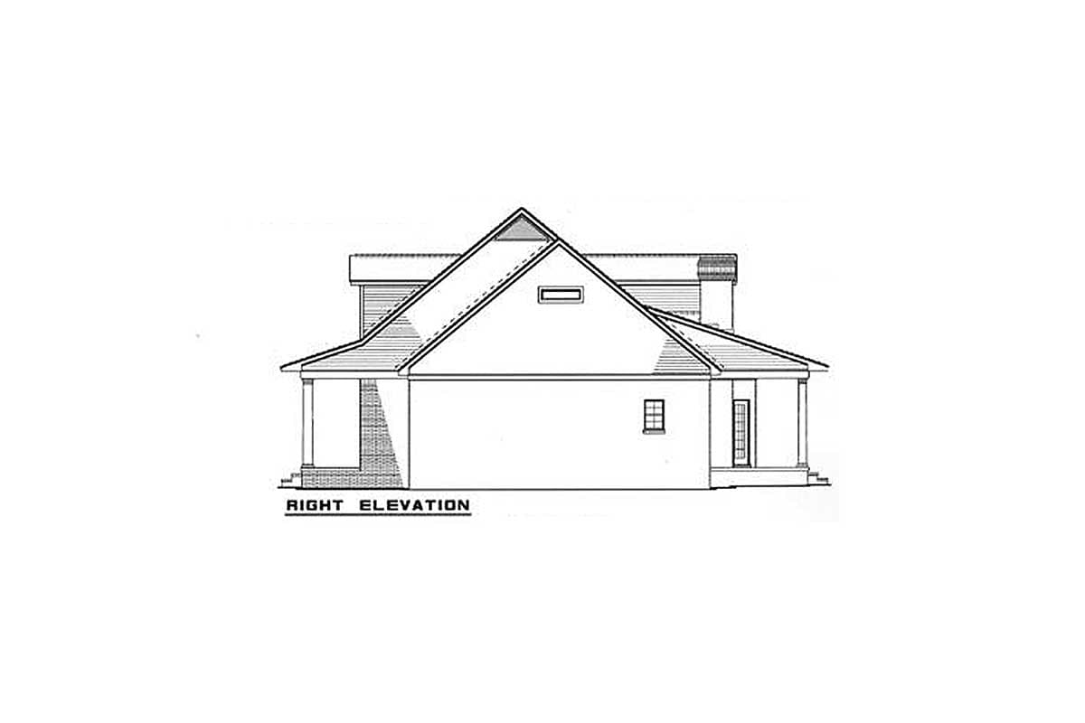 Plan 5901ND: Flexible Country Home Plan with 2-Story Great Room - 2698 Sq Ft - Image #8 - Country, Traditional