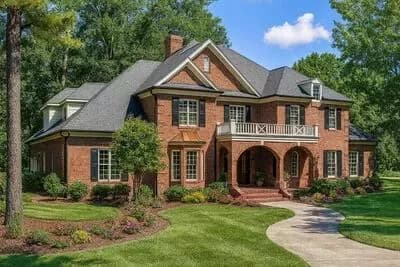 Stately European Traditional Home with Luxurious Features
