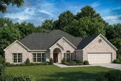 Traditional Home Plan with Split Beds