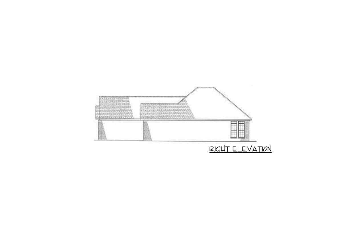 Plan 59091ND: 2-Bed House Plan with Grand Master Suite - Image #6 - Traditional