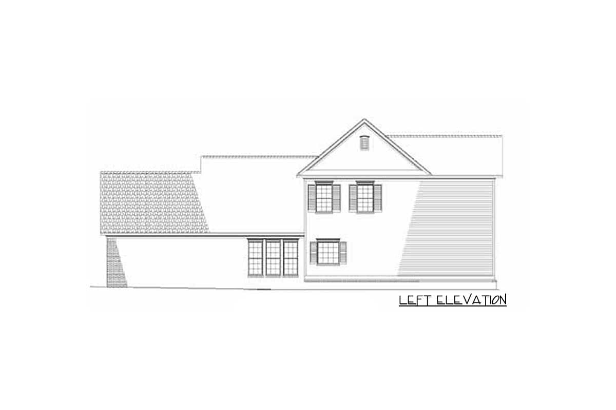 Plan 59115ND: 4-Bed House Plan with L-Shaped Porch and Upstairs Expansion - 2260 Sq Ft - Image #18 - Farmhouse, Traditional