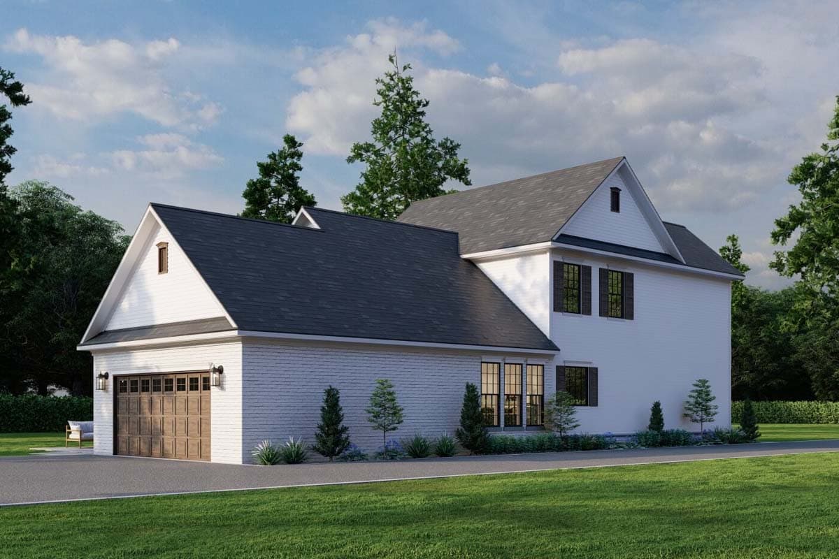 Plan 59115ND: 4-Bed House Plan with L-Shaped Porch and Upstairs Expansion - 2260 Sq Ft - Image #14 - Farmhouse, Traditional