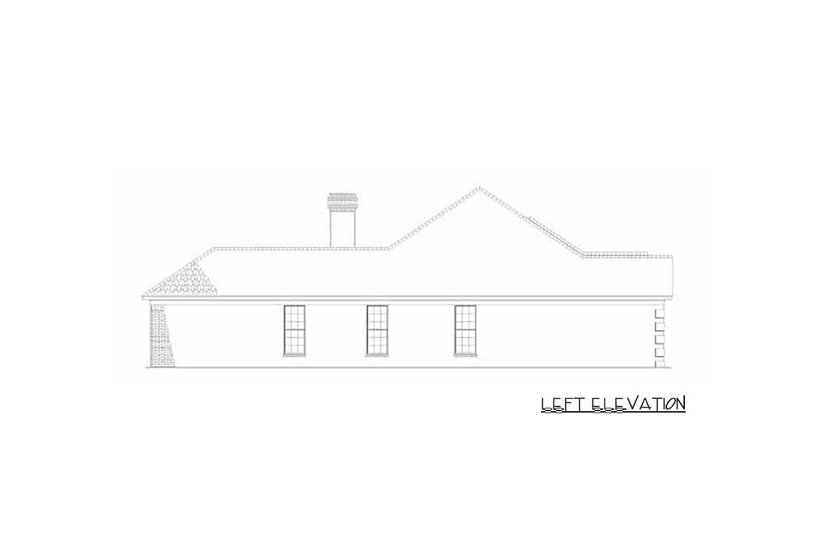 Plan 59119ND: Ultimate Master Bedroom - Image #4 - Ranch, Traditional