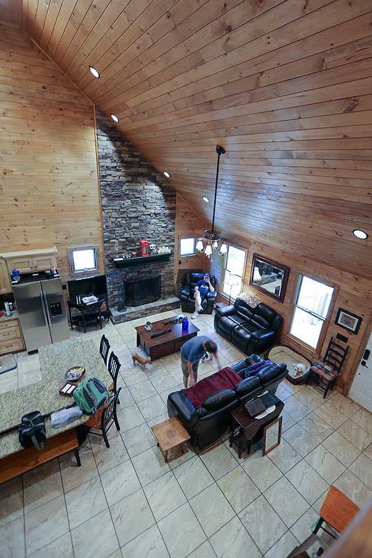 Plan 59123ND: 3-Bed Cabin Cottage Under 1400 Square Feet - Image #13 - Cabin, Cottage, Country, Mountain, Rustic, Vacation