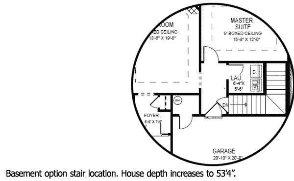 Plan 59131ND: Numerous Amenities in a Traditional Design - Floor Plan - Optional - Ranch, Traditional