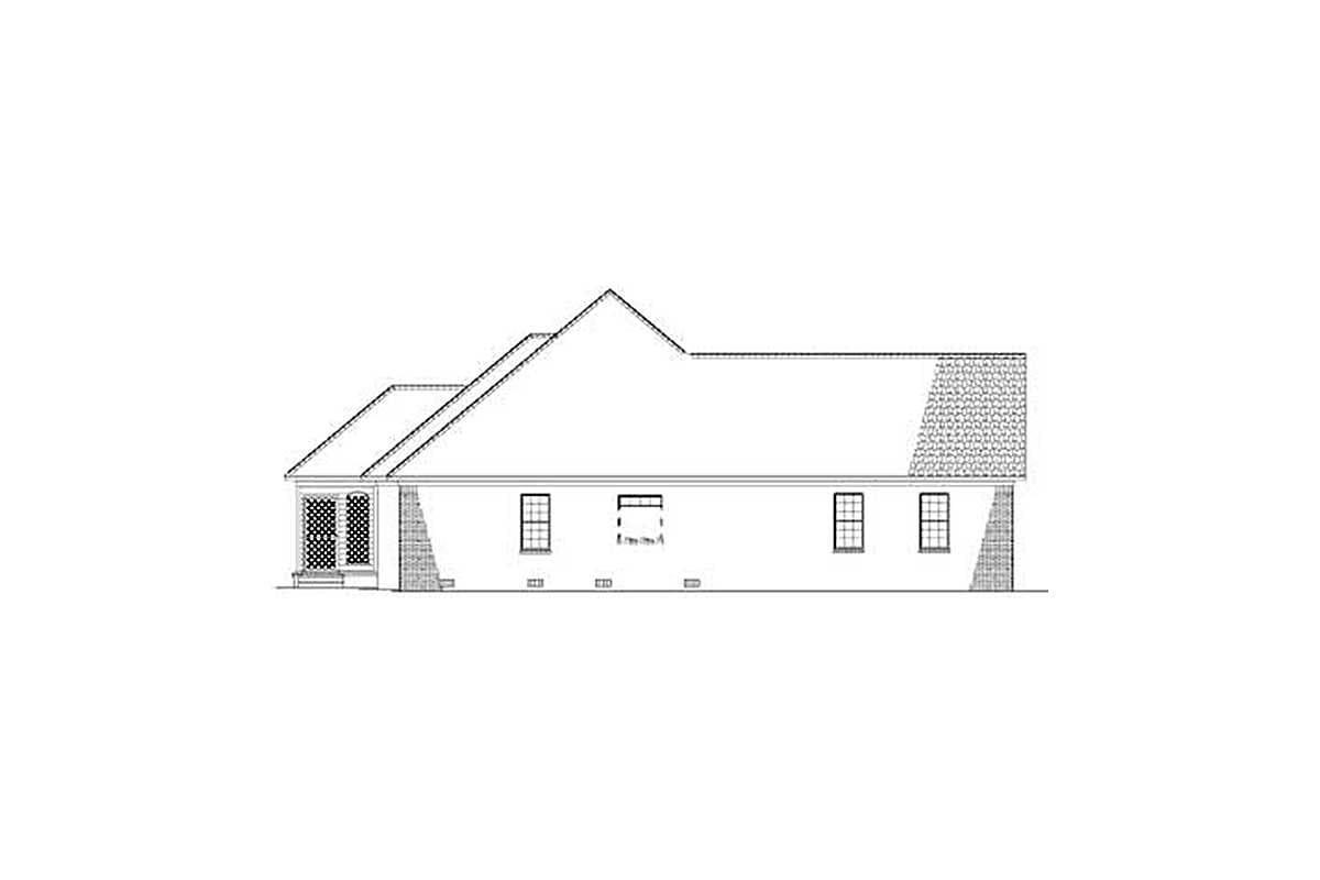 Plan 59134ND: 3 Bedroom House Plan with an Elegant Open Floor Plan - 1909 Sq Ft - Image #6 - Traditional