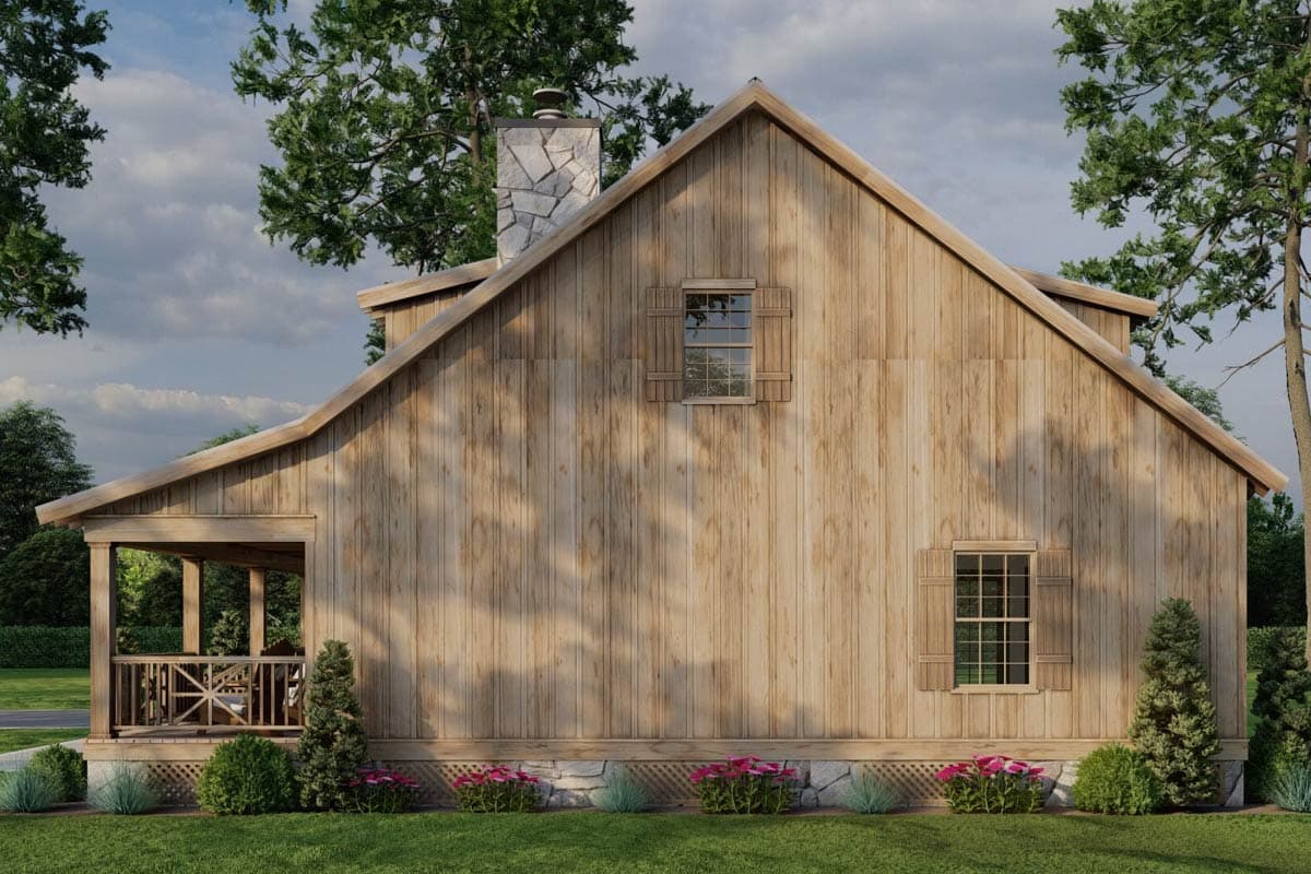 Plan 59156ND: Creekside Cottage - 1400 Sq Ft - Architectural Designs - Image #9 - Cabin, Cottage, Country, Mountain, Rustic, Vacation