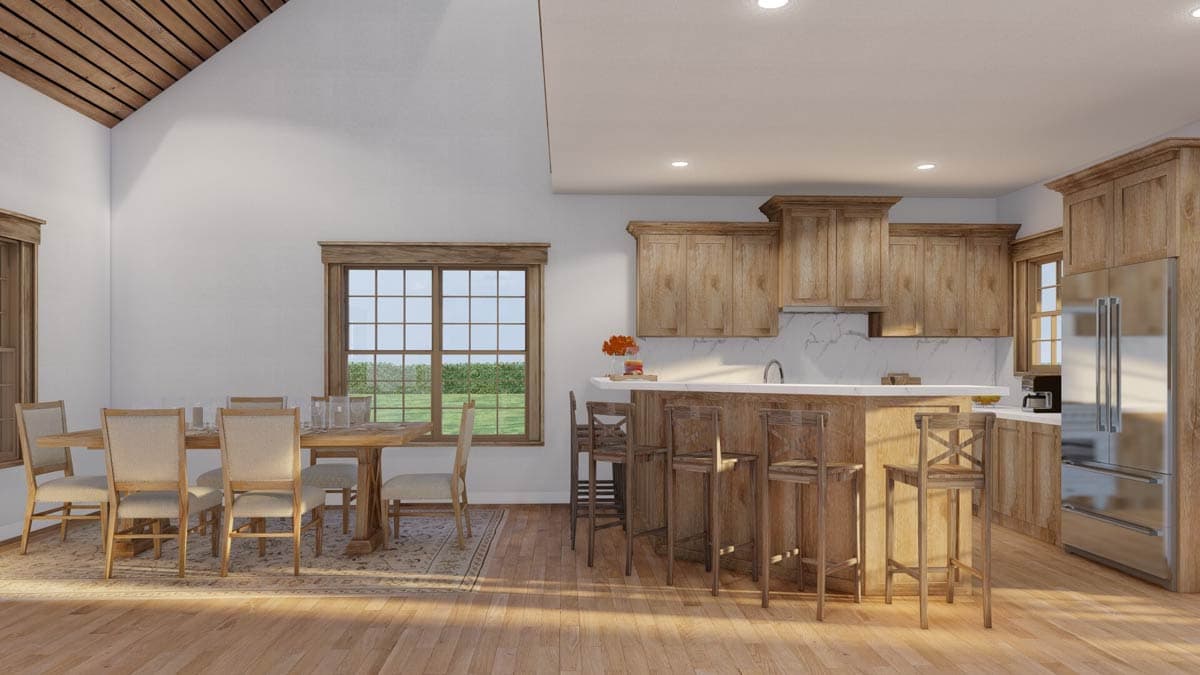 Plan 59156ND: Creekside Cottage - 1400 Sq Ft - Architectural Designs - Image #14 - Cabin, Cottage, Country, Mountain, Rustic, Vacation