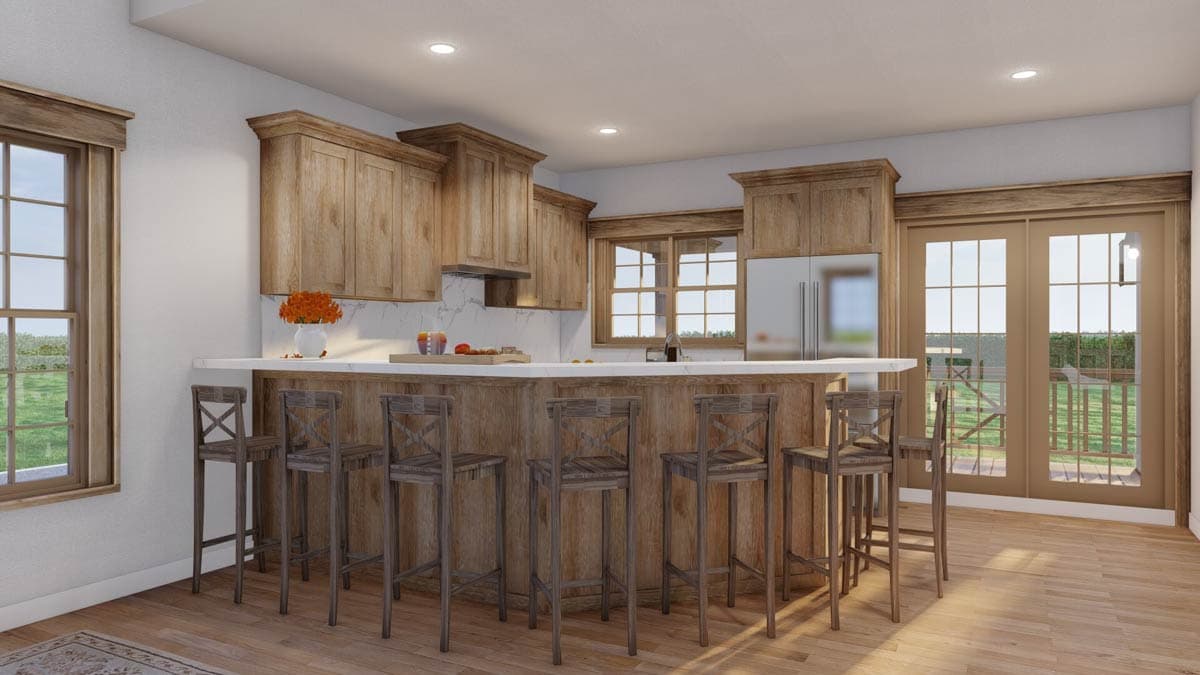 Plan 59156ND: Creekside Cottage - 1400 Sq Ft - Architectural Designs - Image #17 - Cabin, Cottage, Country, Mountain, Rustic, Vacation