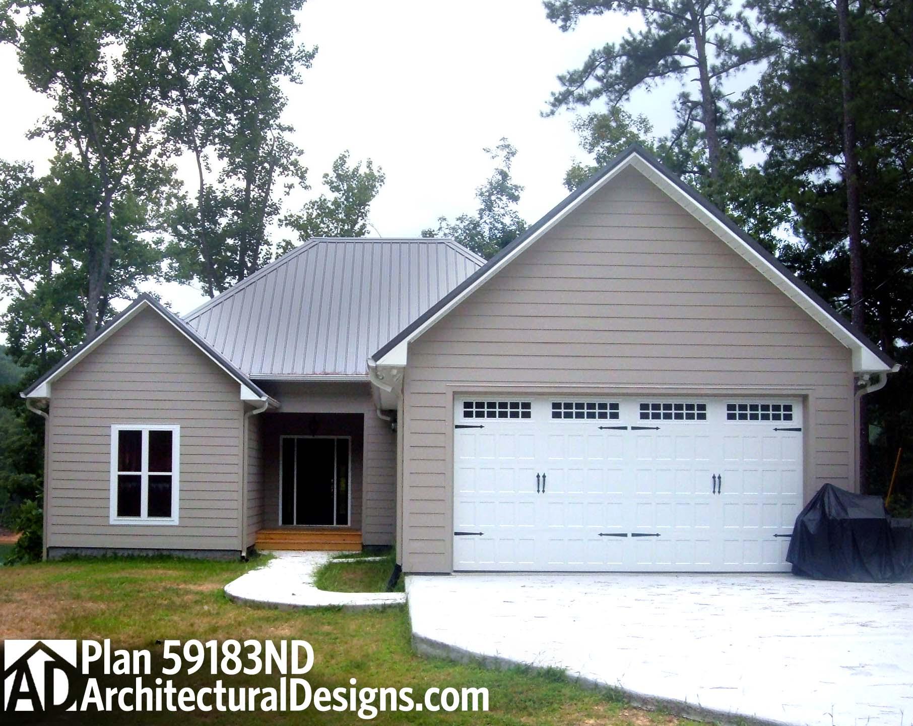 build gallery item - House Plan 59183ND comes to life in Alabama
