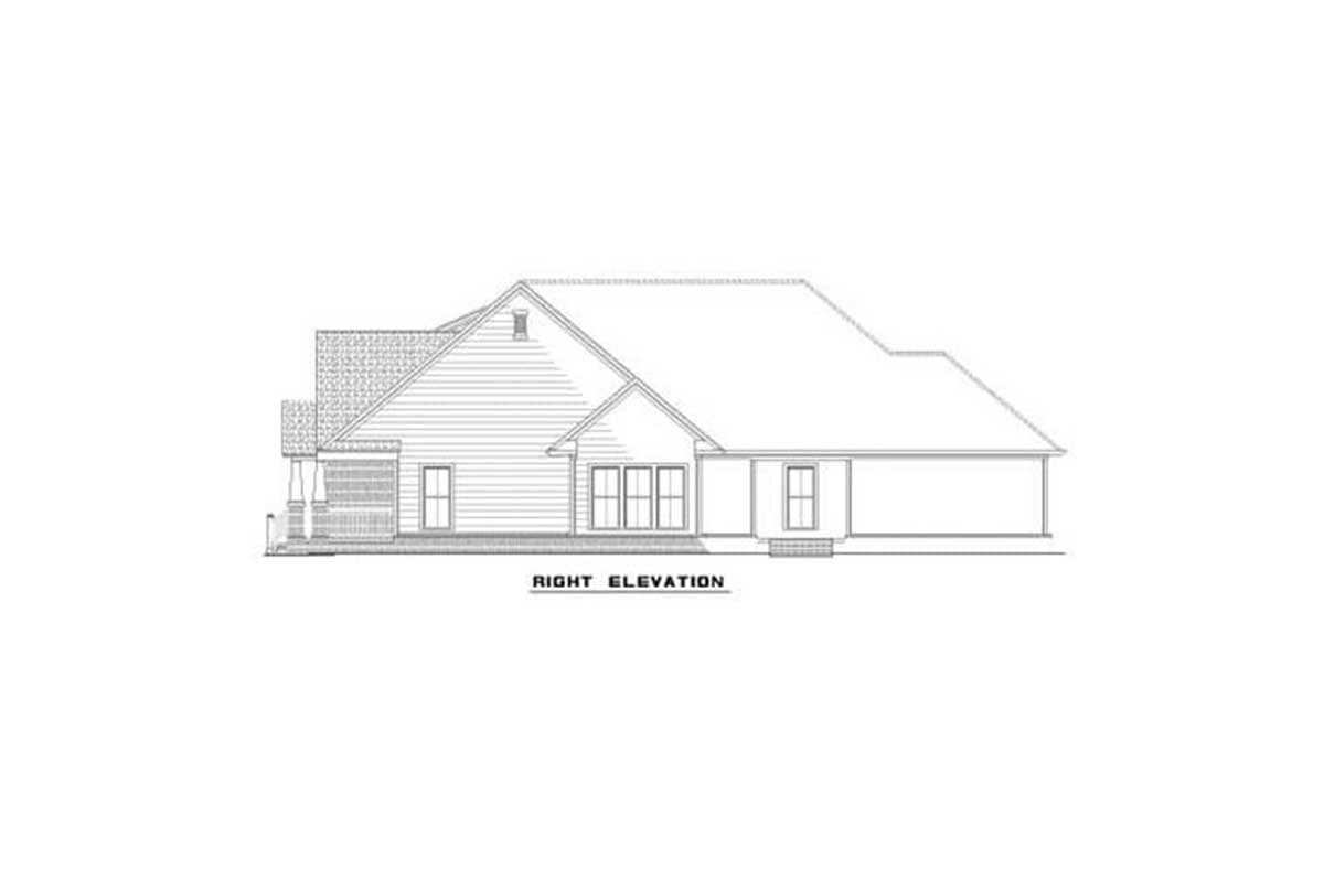 Plan 59187ND: Craftsman Era Cottage - Image #6 - Cottage, Country, Craftsman