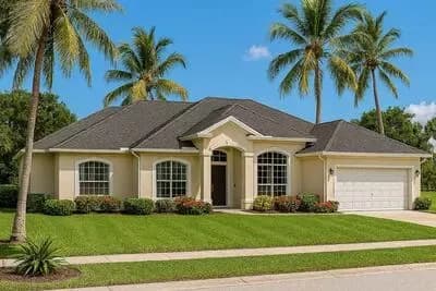 Spacious Florida Ranch House Plan with Flexible Living Spaces