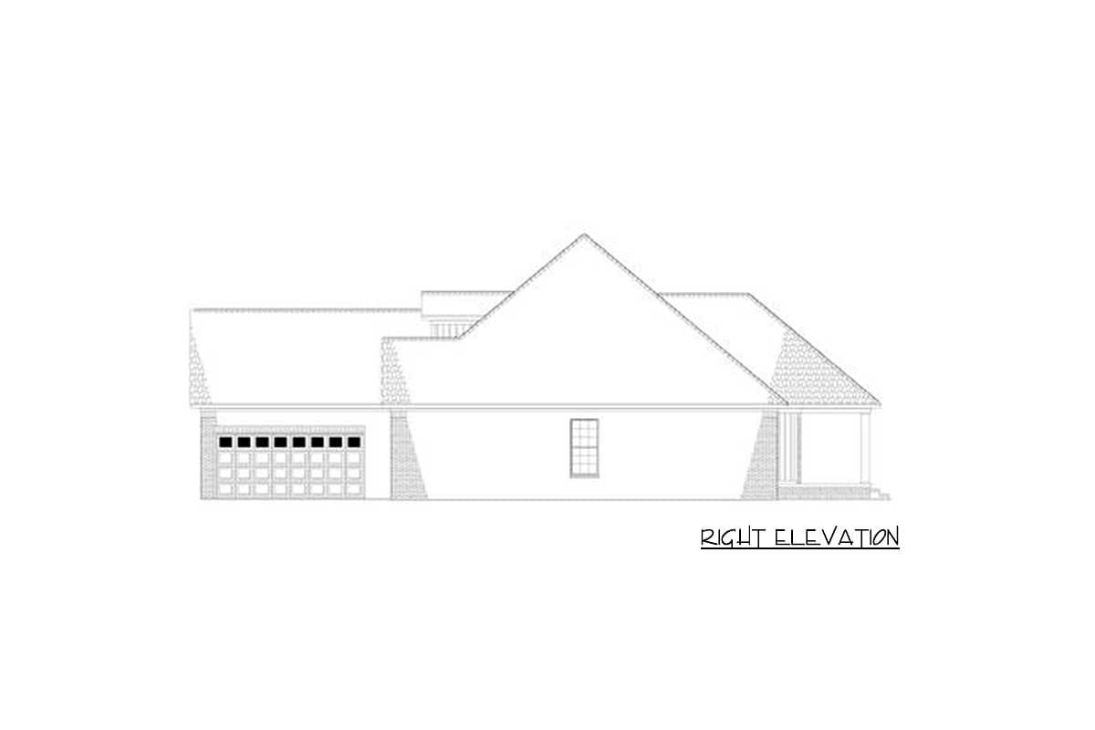 Plan 59217ND: Enchanting Traditional Home Plan - Image #7 - Ranch, Traditional