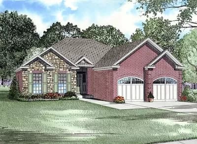 Charming Narrow Lot Design - 1287 Sq Ft