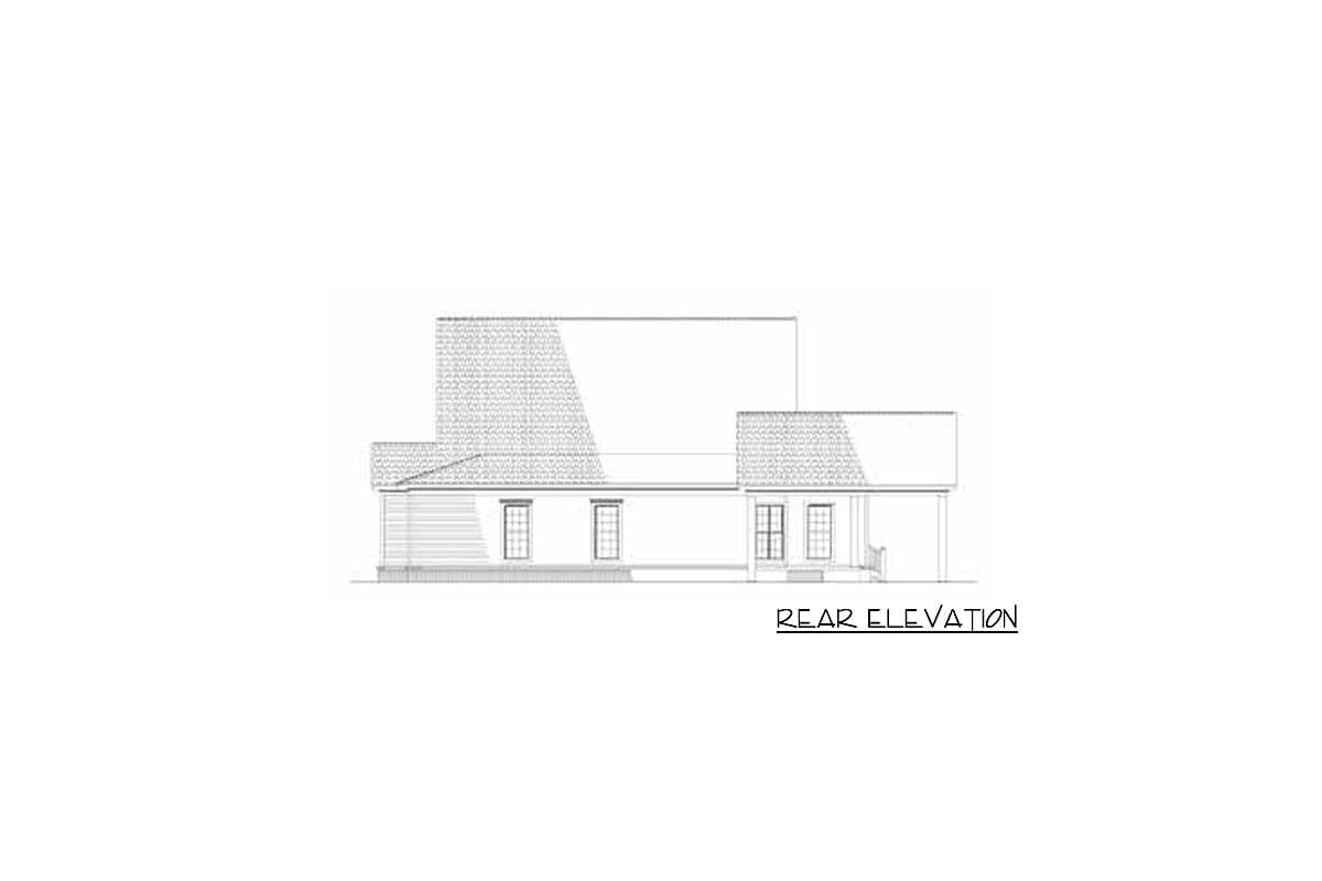 Plan 5923ND: Country Home Plan Offering Convenient Family Living and a Carport - Image #12 - Country, Southern, Traditional