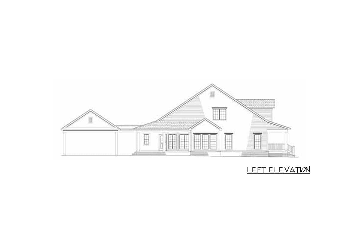 Plan 5923ND: Country Home Plan Offering Convenient Family Living and a Carport - Image #13 - Country, Southern, Traditional