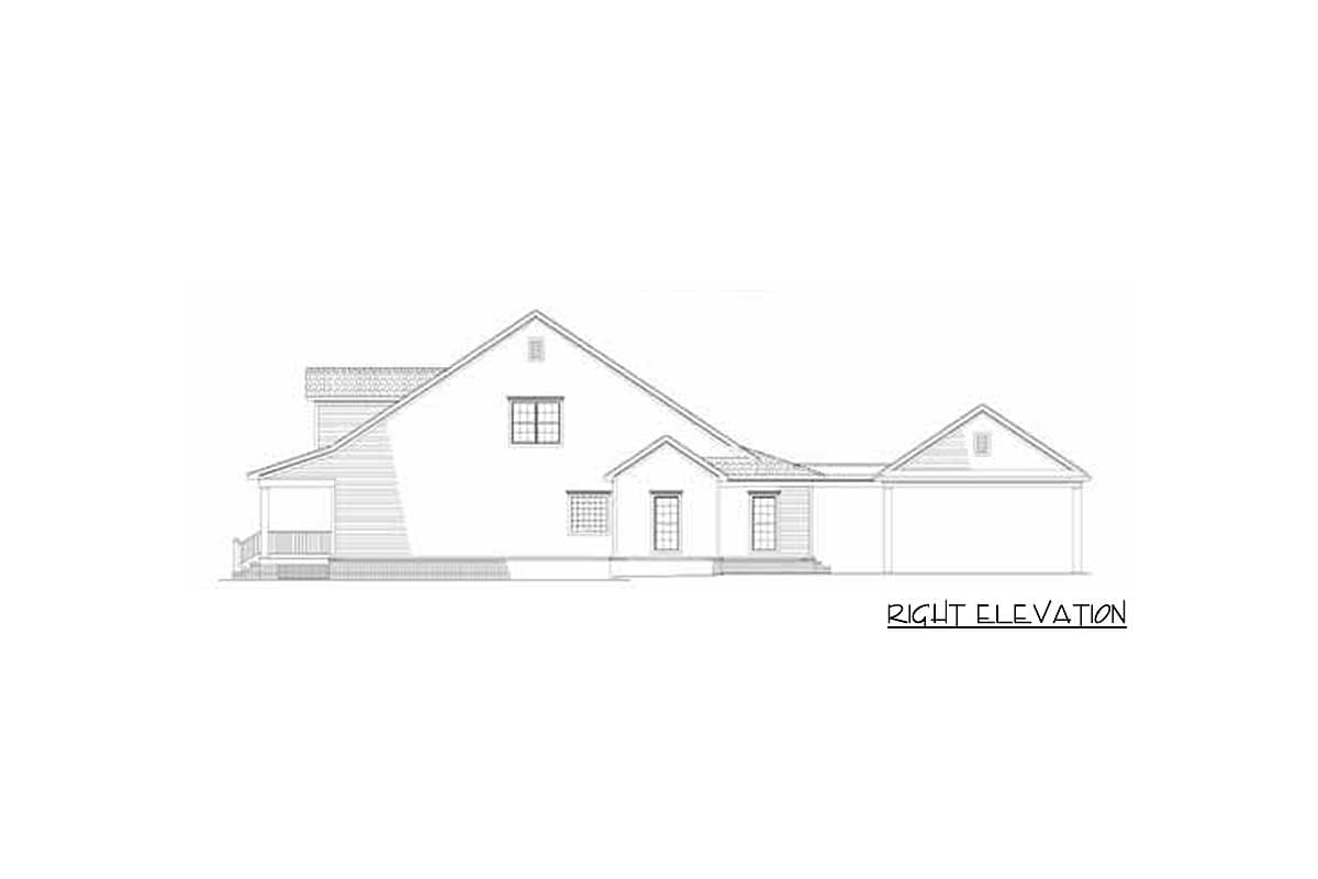 Plan 5923ND: Country Home Plan Offering Convenient Family Living and a Carport - Image #14 - Country, Southern, Traditional