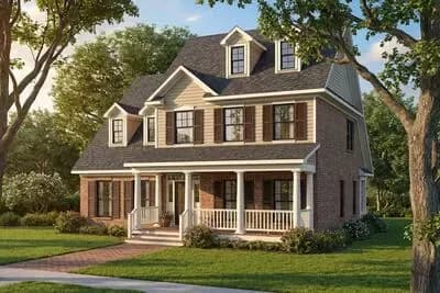 Charming Southern Traditional House Plan with Main Level Master and Bonus