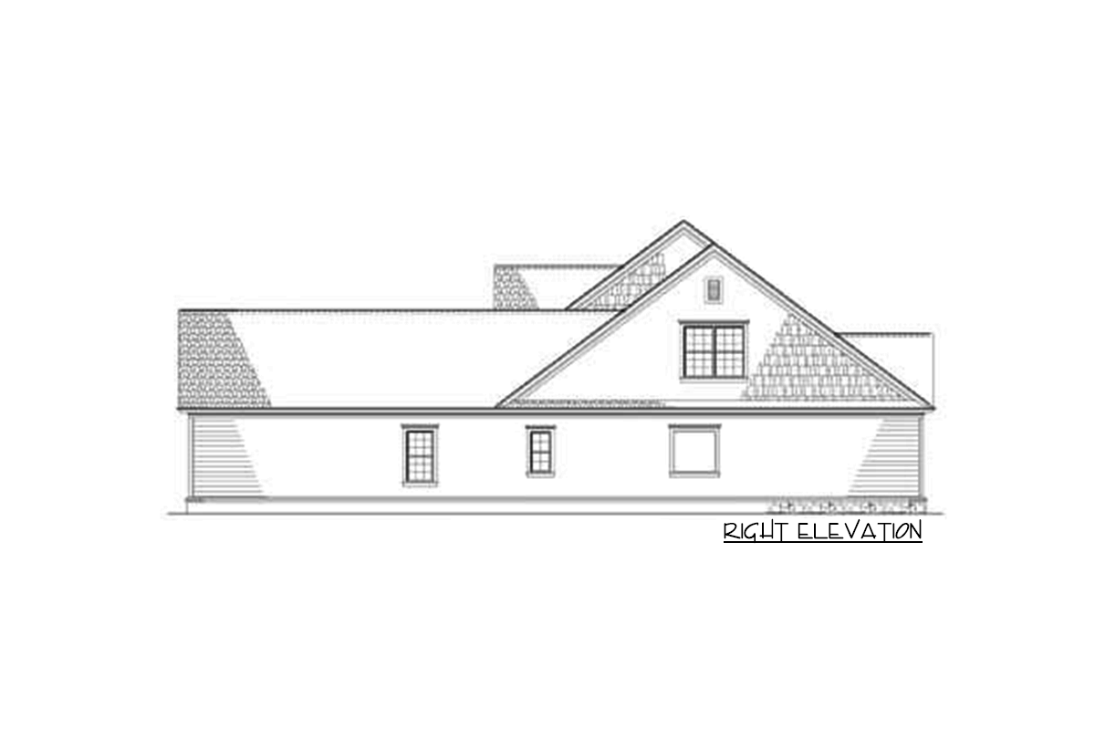 Plan 59248ND: Split Bedroom Modern Farmhouse House Plan with Flex Room - 2354 Sq Ft - Image #7 - Country, Traditional