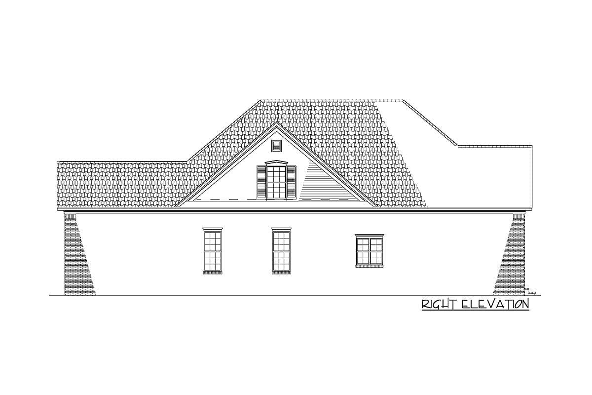 Plan 59272ND: Traditional Retreat - Image #6 - Southern, Traditional