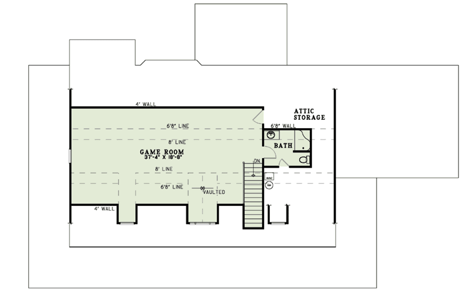 Plan 59298ND: Low-Country Home Plan - Floor Plan - Bonus - Country, Low Country, Southern