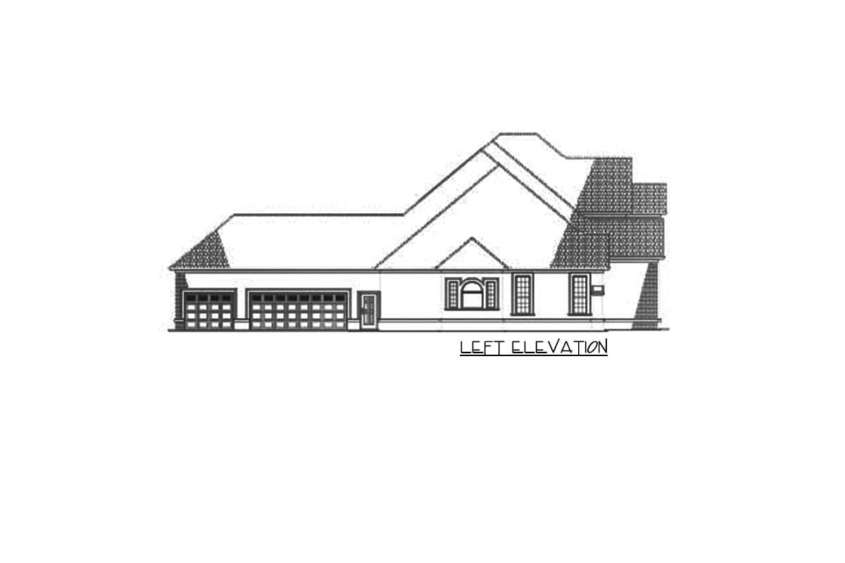 Plan 59301ND: Beautiful Arched Entry - Image #45 - Traditional