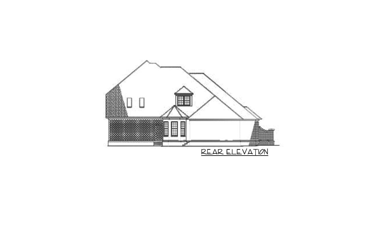 Plan 59301ND: Beautiful Arched Entry - Image #46 - Traditional