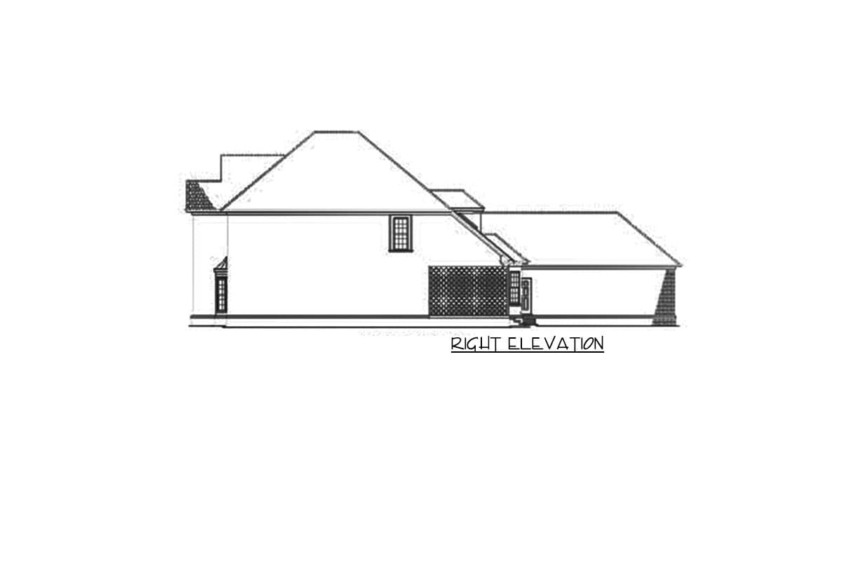 Plan 59301ND: Beautiful Arched Entry - Image #47 - Traditional
