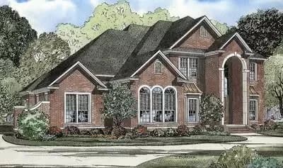 Beautiful Arched Entry