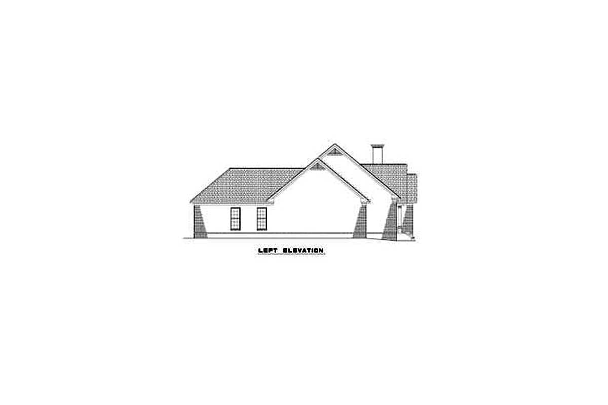 Plan 59311ND: 3-Bedroom Duplex House Plan with Formal Dining Room - 1721 Sq Ft Per Unit - Image #13 - Ranch, Traditional