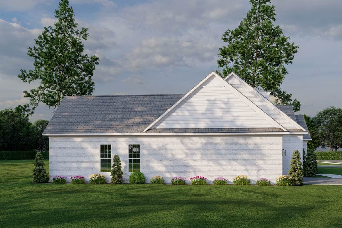 Plan 59311ND: 3-Bedroom Duplex House Plan with Formal Dining Room - 1721 Sq Ft Per Unit - Image #8 - Ranch, Traditional
