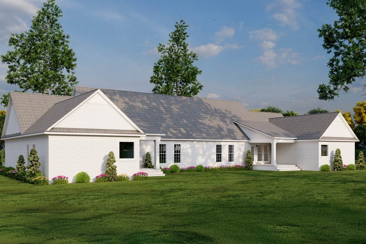 Plan 59311ND: 3-Bedroom Duplex House Plan with Formal Dining Room - 1721 Sq Ft Per Unit - Image #10 - Ranch, Traditional