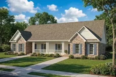 Duplex House Plan - 3 Beds, 2 Baths - 1598 Sq FT - Architectural Designs