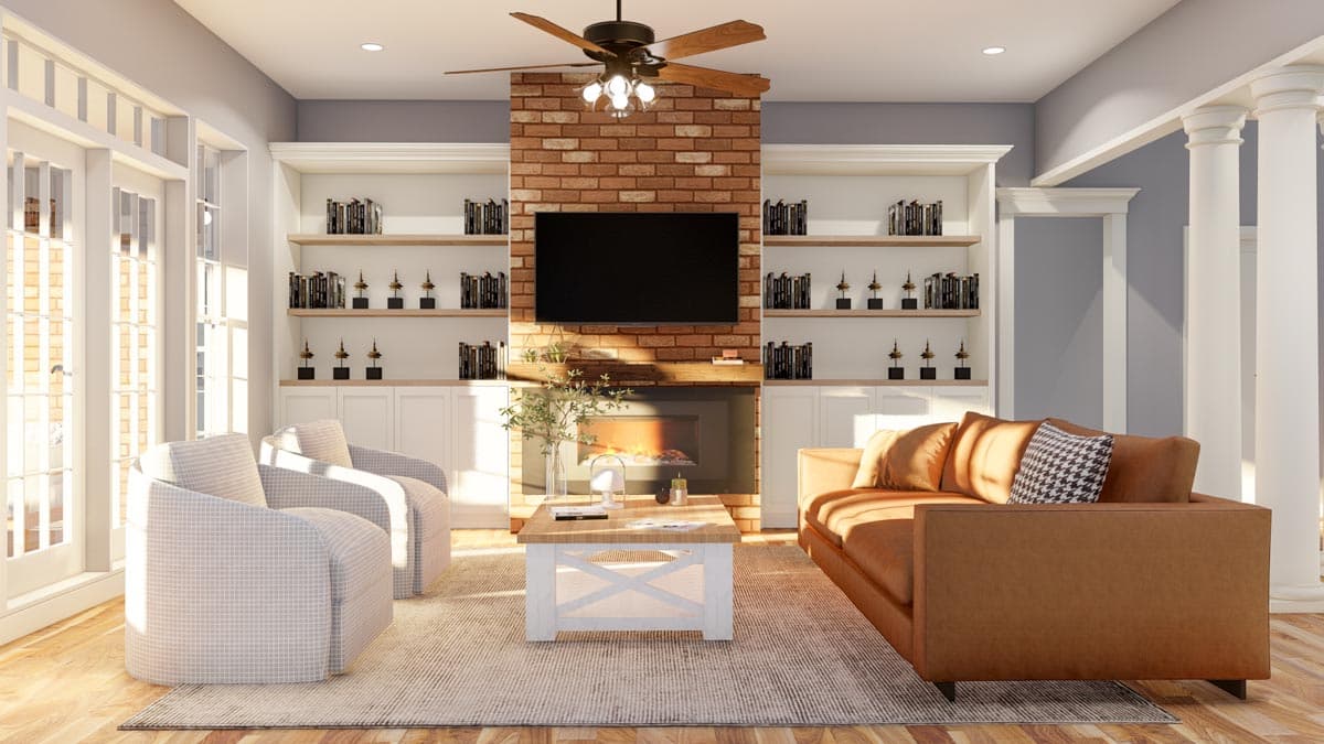 Plan 5933ND: Open Living - Image #13 - Traditional