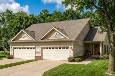 Duplex House Plan with Side-By-Side 2-Bed Units Under 1250 Square Feet