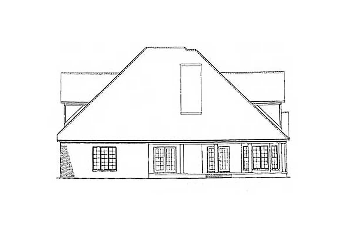 Plan 59347ND: 2 Story Craftsman Home Plan with Two Story Great Room and Bonus Room - 2755 Sq Ft - Image #8 - Craftsman, Northwest, Shingle