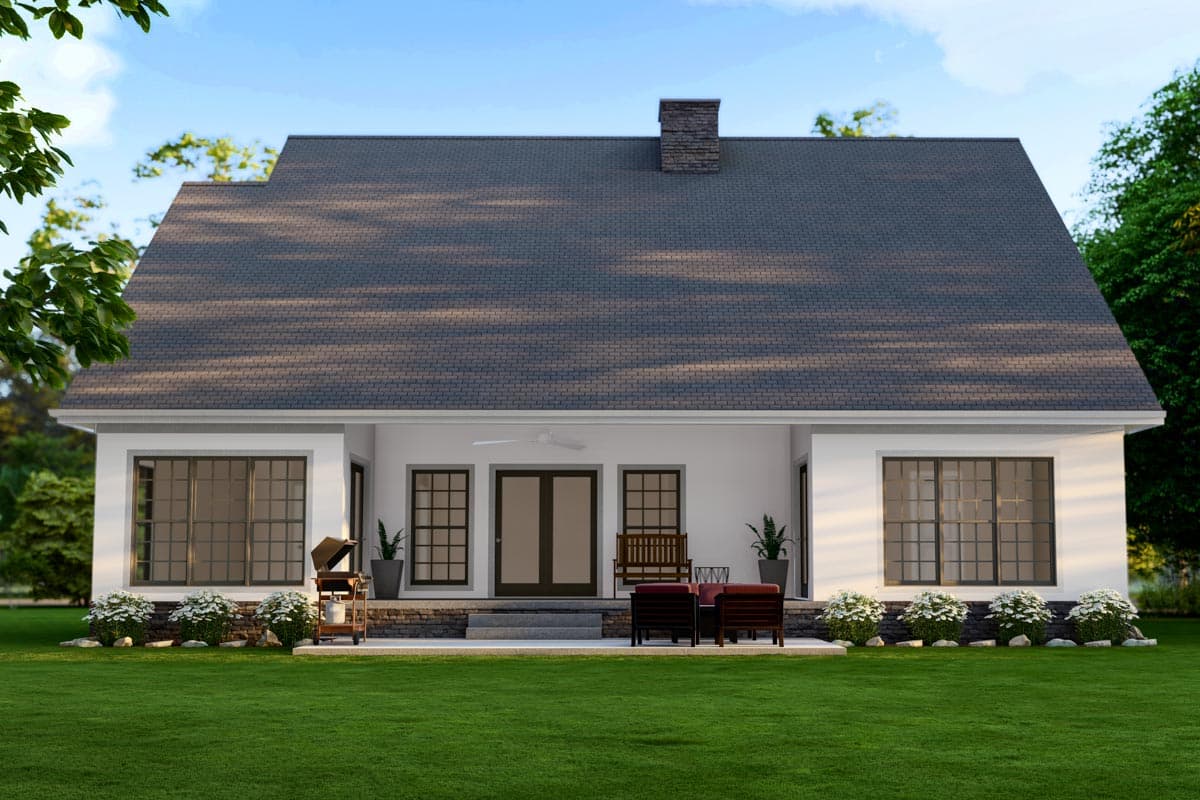 Plan 59348ND: 4-Bed Traditional Country House Plan Under 2500 Square Feet - Image #5 - Craftsman, New American, Northwest, Traditional