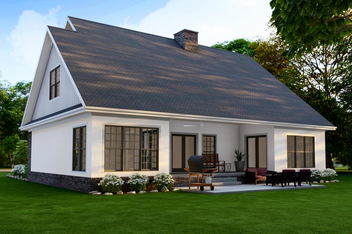 Plan 59348ND: 4-Bed Traditional Country House Plan Under 2500 Square Feet - Image #6 - Craftsman, New American, Northwest, Traditional