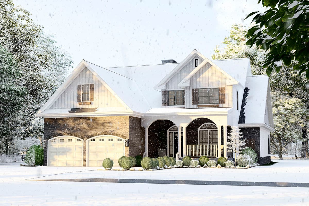 Plan 59348ND: 4-Bed Traditional Country House Plan Under 2500 Square Feet - Image #21 - Craftsman, New American, Northwest, Traditional