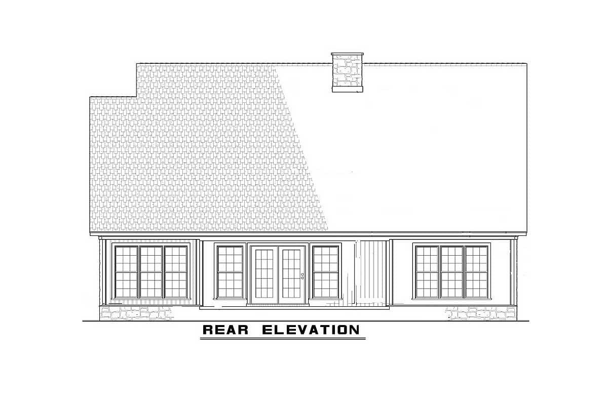 Plan 59348ND: 4-Bed Traditional Country House Plan Under 2500 Square Feet - Image #25 - Craftsman, New American, Northwest, Traditional