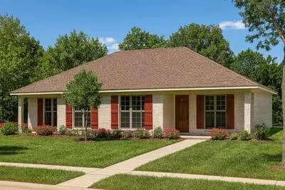 Duplex House Plan with Private 2-Bed Units Under 900 Square Feet Each