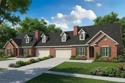 Family-Friendly Duplex House Plan