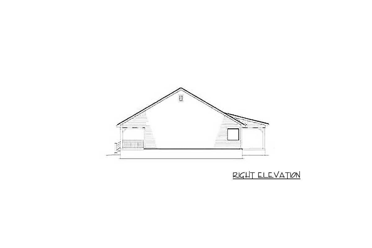 Plan 59376ND: Sprawling Country House Plan - 1800 Sq Ft - Image #10 - Country, Ranch