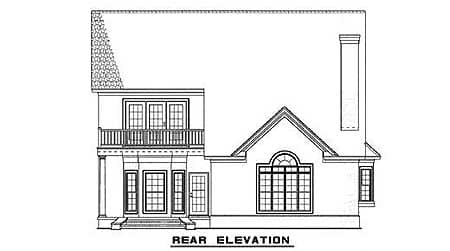 Plan 59390ND: Multi-Storied Foyer - Image #6 - Traditional