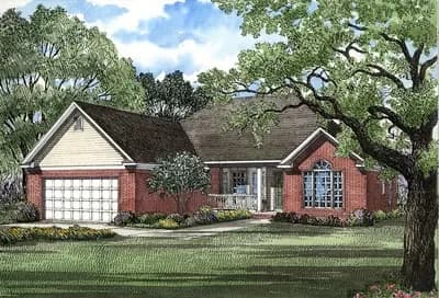 Split-Bedroom House Plan