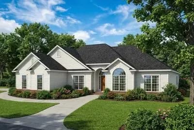 One-Story House Plan with Marvelous Guest Suite - 1989 Sq Ft