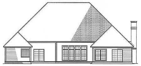 Plan 59426ND: Two Shed Dormers Add Appeal - Image #4 - Traditional
