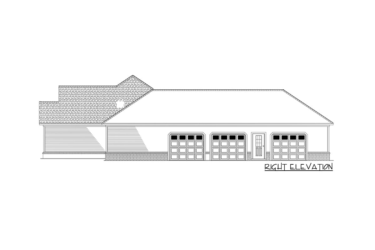Plan 59432ND: Traditional 3-Bed Home Design with Garage and Workshop - 2096 Sq Ft - Image #10 - Country, Ranch, Traditional