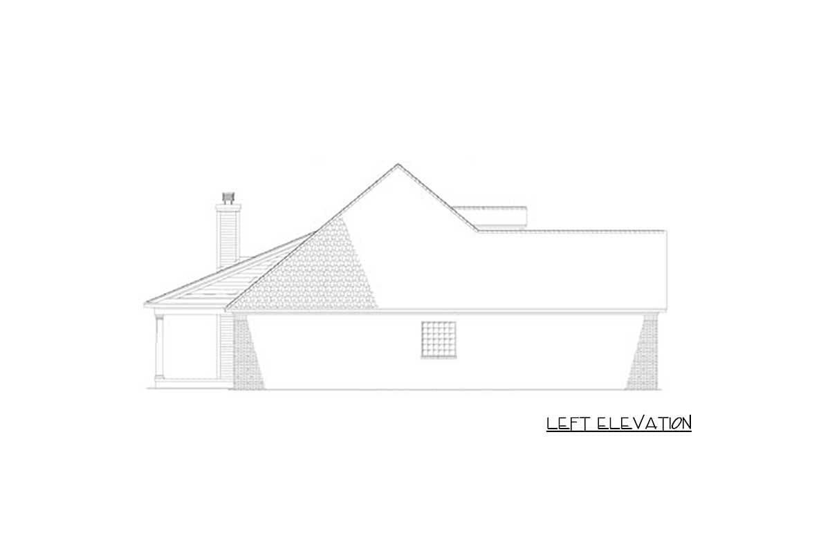 Plan 5945ND: Charming Split-Bedroom Design - Image #4 - Traditional